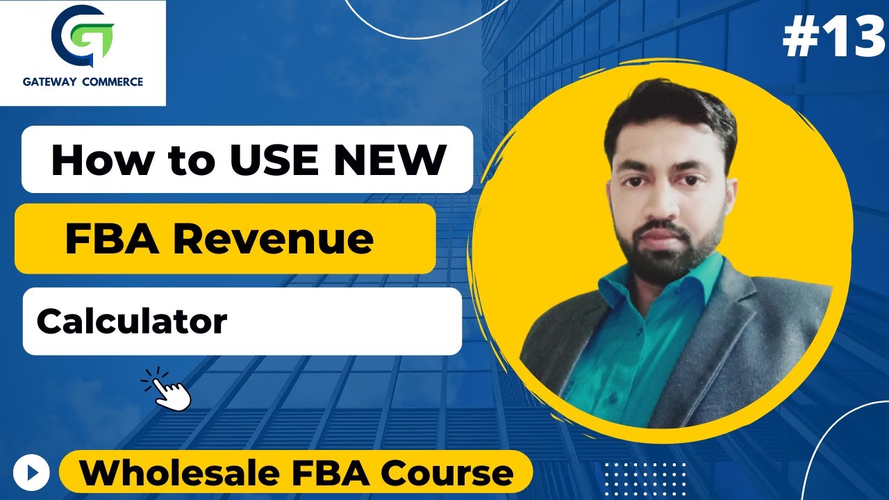 #13 How to use new FBA revenue Calculator II Amazon fee Calculations II ...