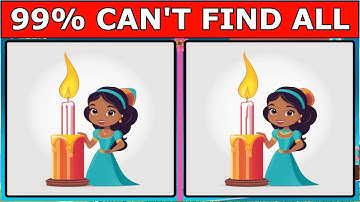 Can You Spot the Three Differences? - Challenging Visual Puzzle Game | Find 3 Differences