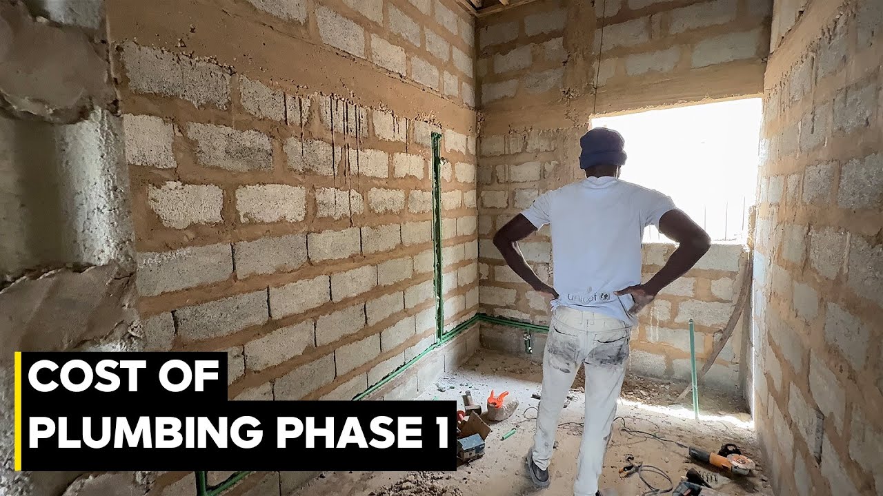 Строительство в Гане - Полный комплекс сантехнических работ, этап 1, для двухкомнатной квартиры (...