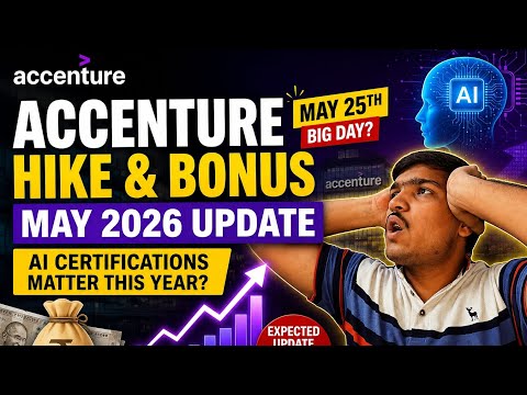 Accenture Hike & Bonus May 2026 Update | AI Certifications Matter This Year?
