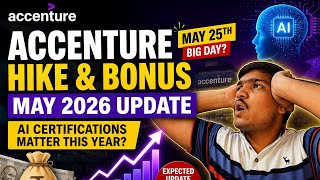 Accenture Hike & Bonus May 2026 Out now ? | AI Certifications Matter This Year?