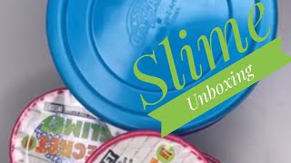 Slime Unboxing- Craft City and CrazeArt