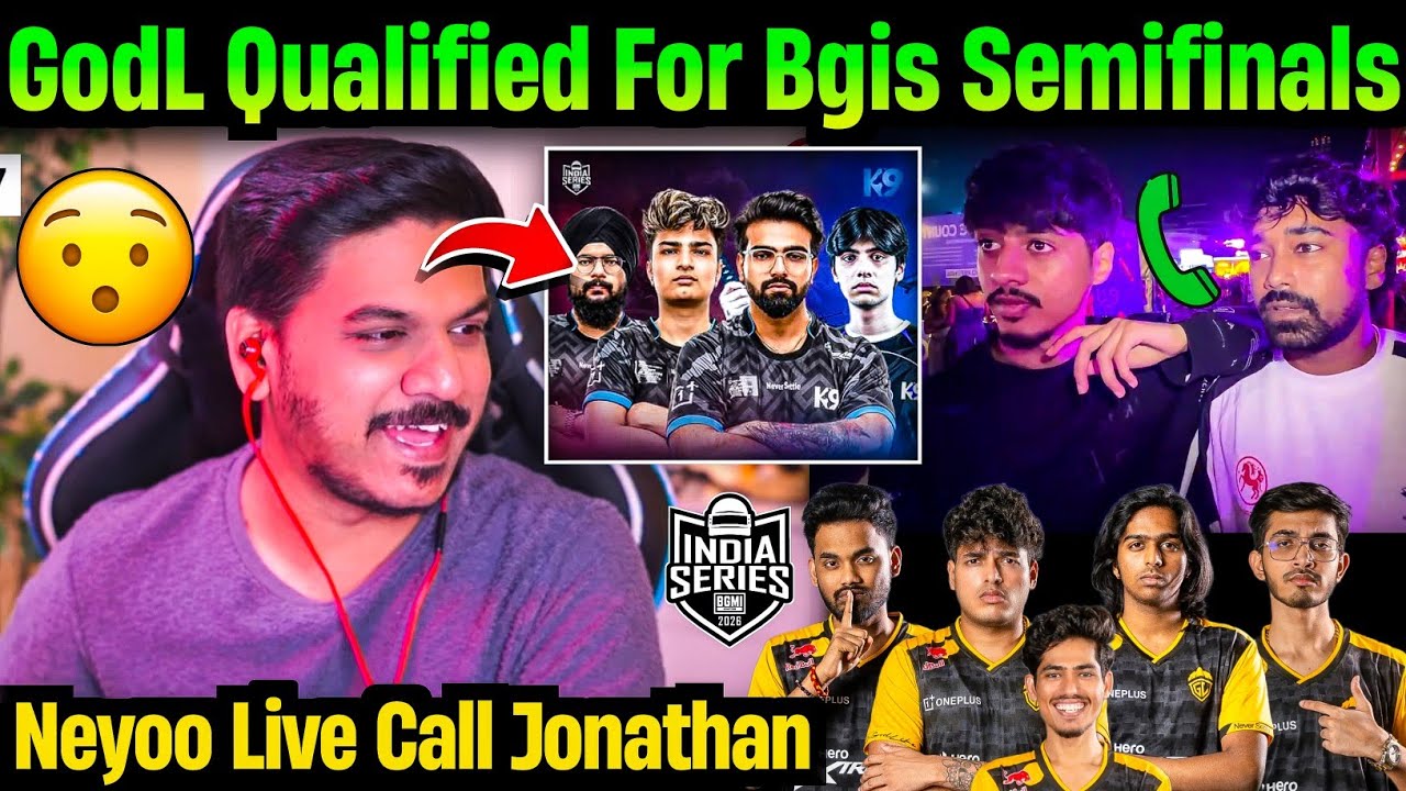 iFlicks React On GodLike Qualified For Bgis Semifinals💛😯 K9 In Bgis ...