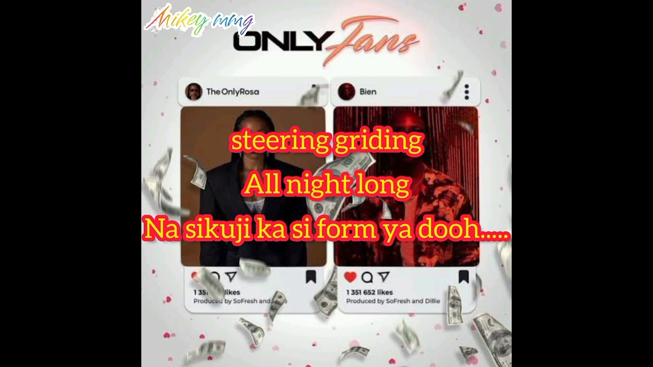 THEONLYROSA - ONLY FANS FT BIEN (SAUTISOL) LYRICS VIDEO