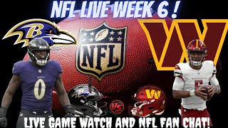 Baltimore Ravens vs Washington Commanders Live NFL Fan Stream Commanders vs Ravens