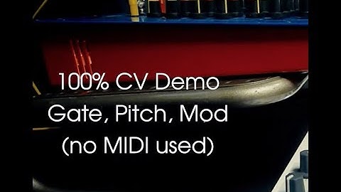 Analogue Solutions Impulse Command Played and Sequenced via CV Control
