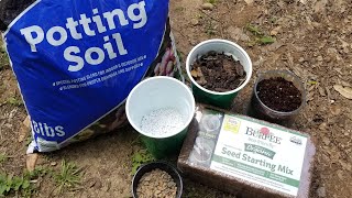How to use Dollar Tree potting soil - Gardening tips - Outdoor gardening