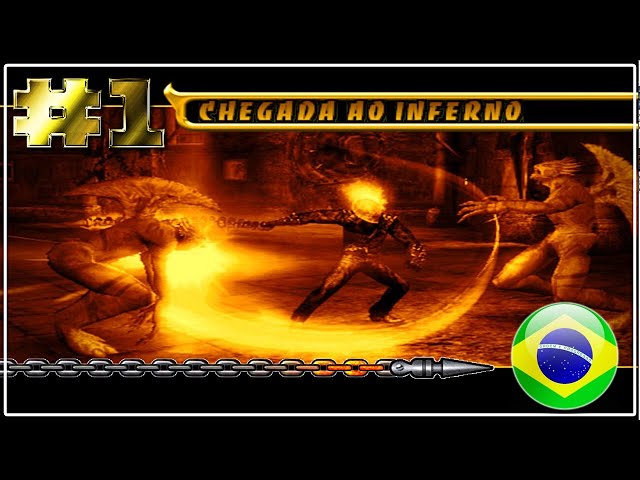 Ghost Rider (Motoqueiro Fantasma) de PS2, Pode até ser uma cópia de God of  War na jogabilidade, mas as fases da moto são muito legais e originais!