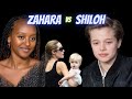 Zahara Jolie-Pitt VS Shiloh Jolie-Pitt Transformation From 1 To 15 Years Old