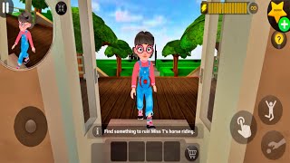 Tani in Scary Teacher New Update New Prank Troll Miss T Every Day (Android,iOS) screenshot 3
