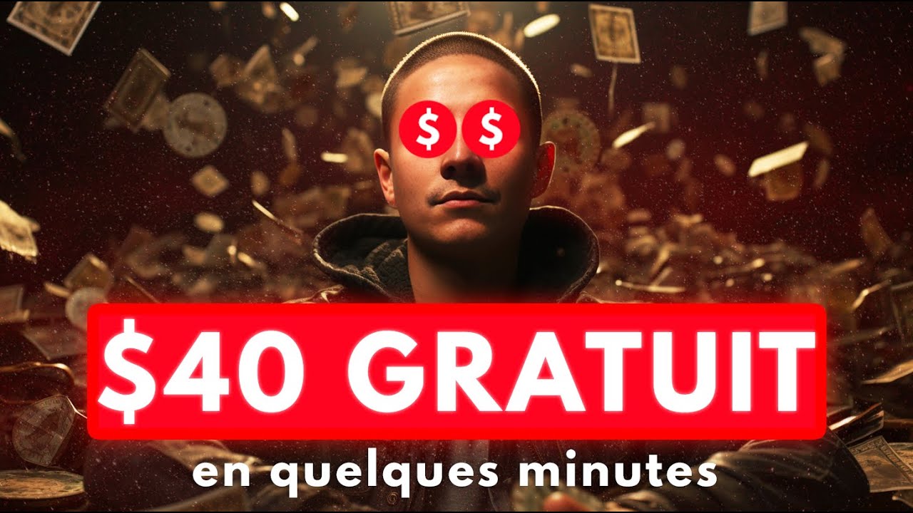 GAGNER $40 DE CRYPTO GRATUITEMENT EN 30 MIN ! (Nouvelle méthode)