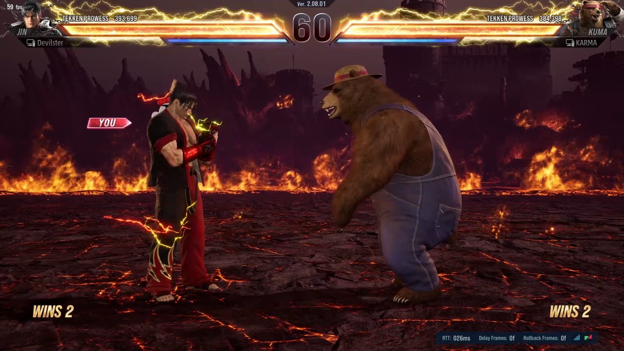 Battle Of Crazy Comebacks | Wavu Wavu Jin Fights Aggressive Kuma!