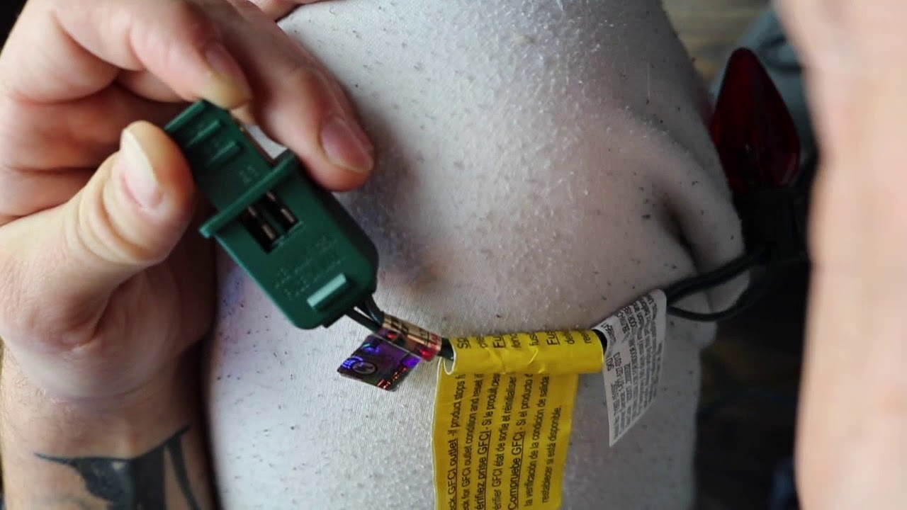 CHRISTMAS LIGHTS! Simple fix for 3 wire Christmas lights - YouTube