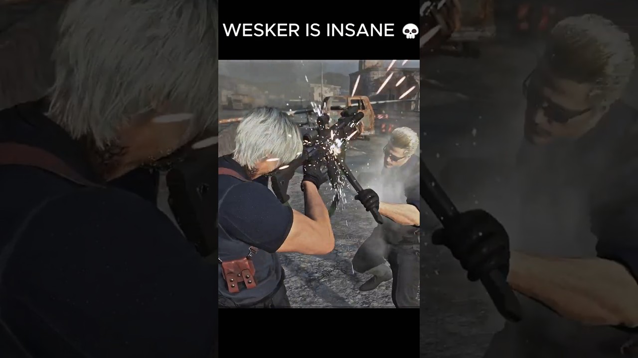 LEON vs WESKER MOD IS PURE CHAOS 💀