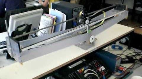 LQR/Observer control of Inverted Wedge (reference tracking test)