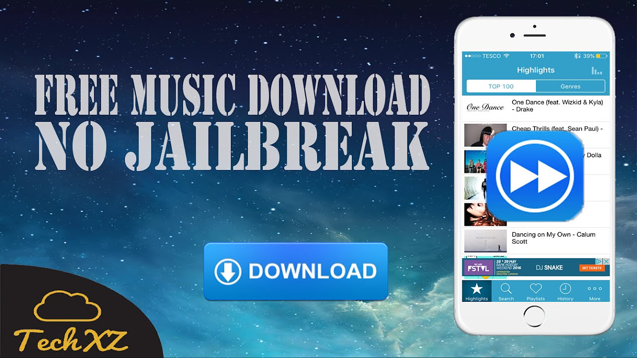 How to download free musicAudio TubeNo Jailbreak