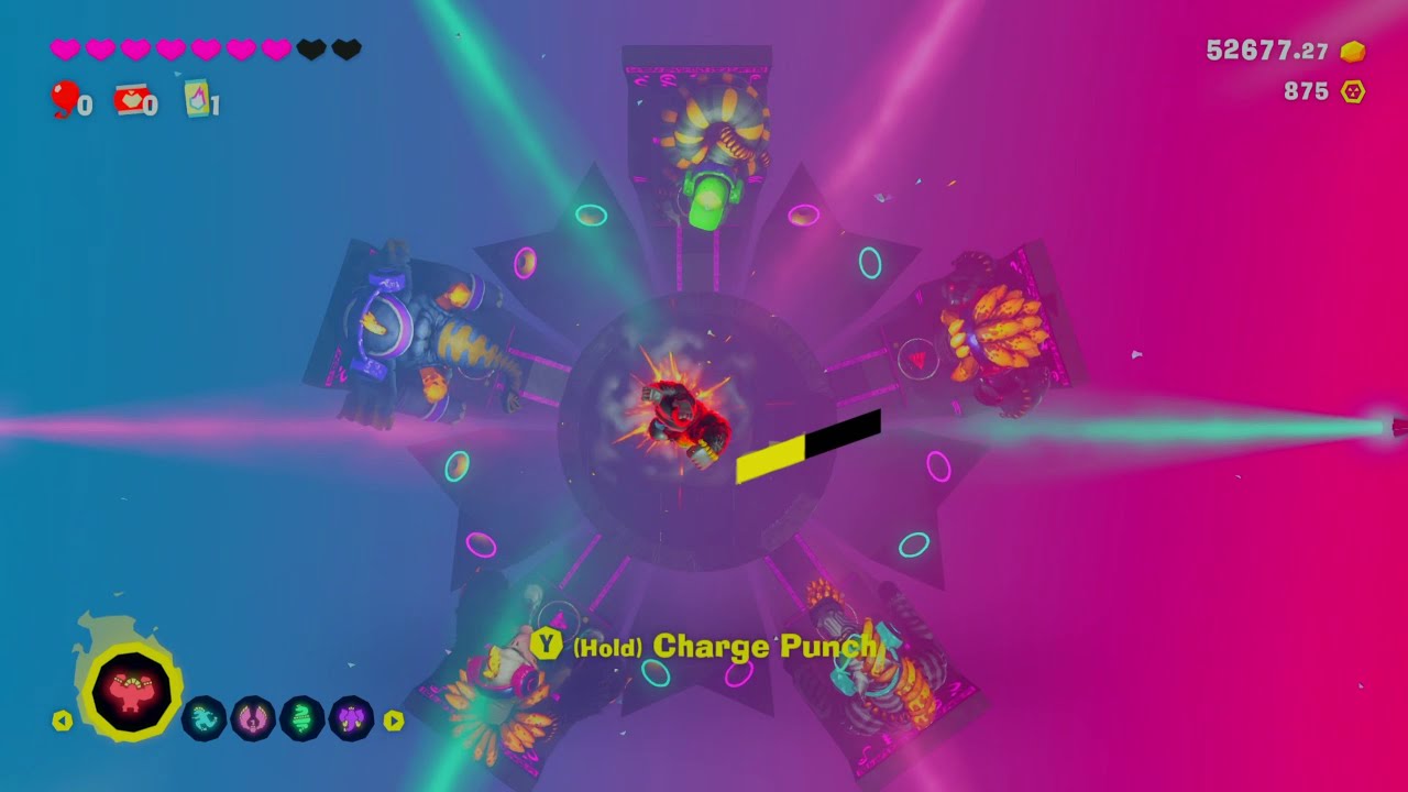 Donkey Kong Bananza – Final Rehearsal's Easy Path (No Balloons)