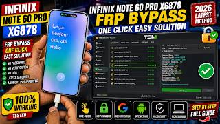 Infinix Note 60 Pro X6878 FRP Bypass One Click Easy Solution - infinix x6878 frp bypass