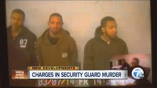Charges for people arrested in murder of CVS security guard
