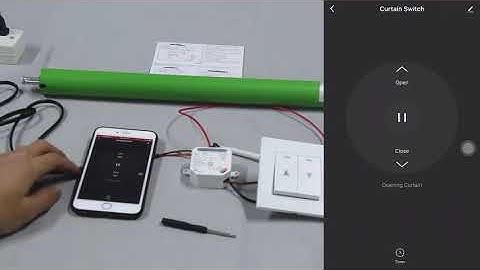 SC500W-V2 How the LoraTap wifi curtain relay SC500W works with the Smart Life app?