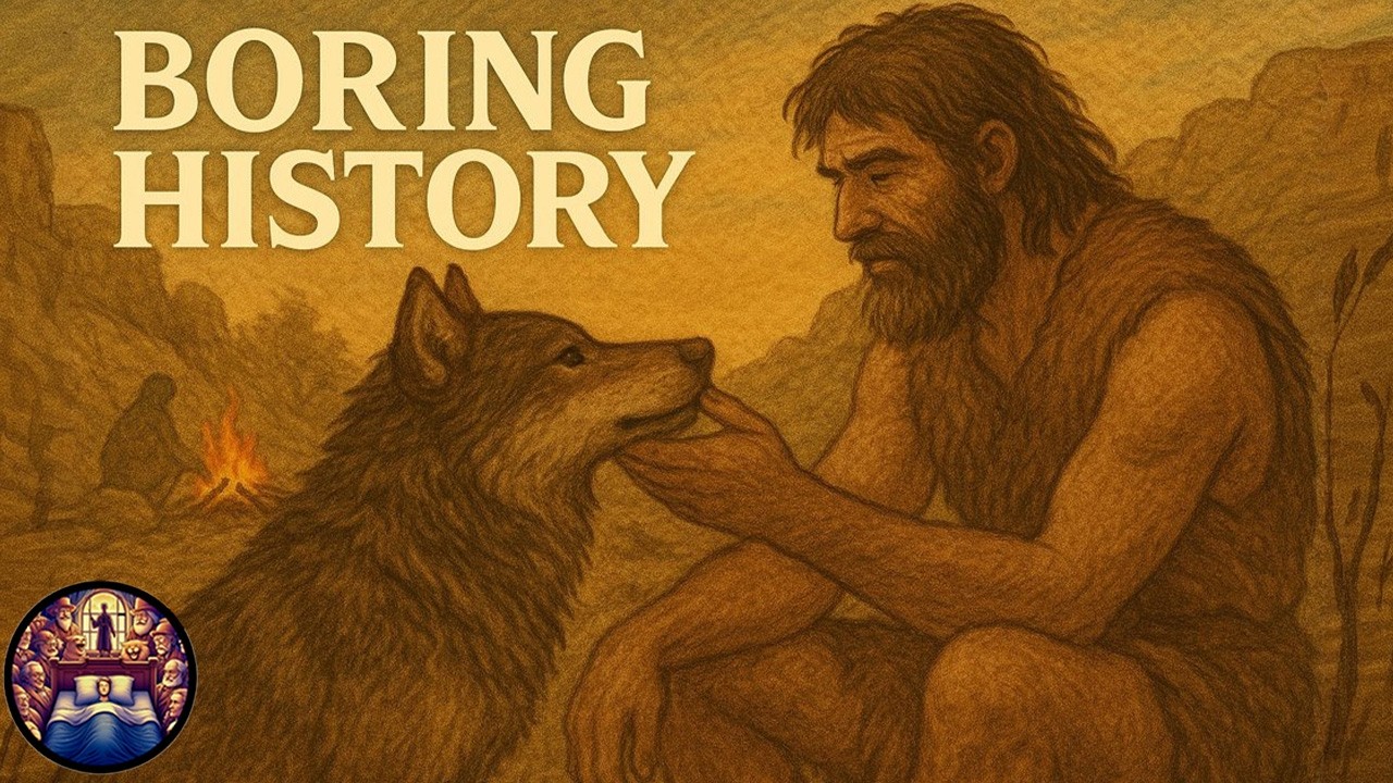 How Early Humans Turned Wolves Into Dogs | Boring History For Sleep