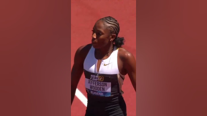 Melissa Jefferson-Wooden and Julien Alfred BATTLE to the finish line 😤