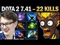 Shadow Fiend with Arcane and 22 Kills - Dota 7.42