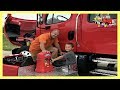 Kruz Putting Fuel In A Freightliner Rollback Little Tikes Cozy Coupe Gas Pump