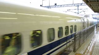 700系B14編成ひかり477号小田原駅