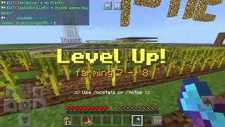 Playing around in MCPE fallen tech