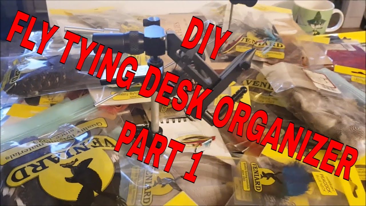 Fly Tying Desk Organizer DIY From Scrap Wood YouTube