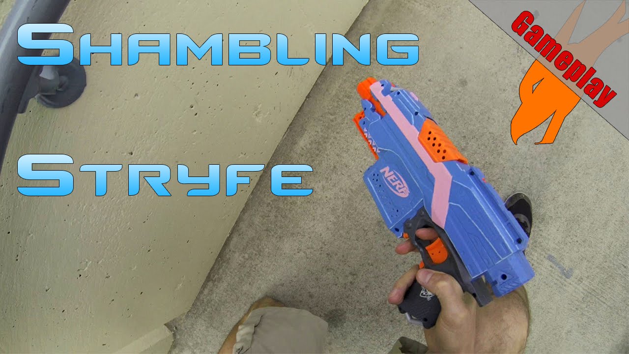 Shambling Stryfe | Nerf War Gameplay |B.U.R.N. Season 4 Round 4 Stryfe