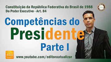 O que diz o artigo 84?