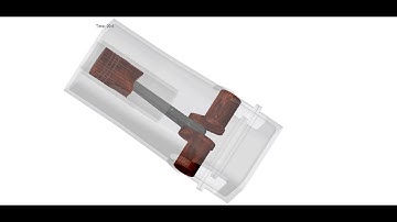 CONSTANT VELOCITY AND ACCELERATED MOTION OF CRANK SLIDER IN CREO  PARAMETRIC 3.0.