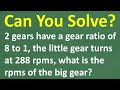 Understanding Gear Ratios and Proportions
