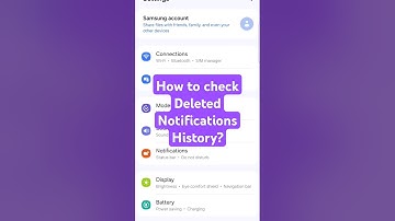 How to see Deleted messages on Whatsapp? Check Deleted notifications history on whatsapp #shorts