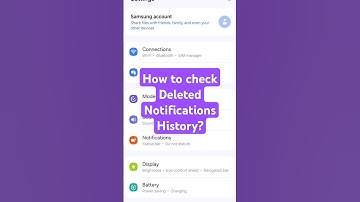 How to see Deleted messages on Whatsapp? Check Deleted notifications history on whatsapp #shorts