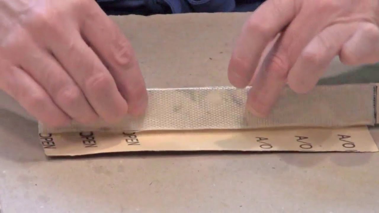 DIY: Make cheap and easy sanding sticks to improve your sanding! 