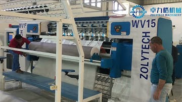 ZOLYTECH High Speed Computerized Chain Stitch Multi-needle Quilting Machine