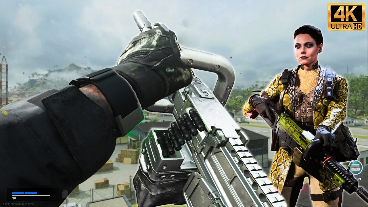 Call of Duty Warzone Solo Win Finn LMG Gameplay 4k(No Commentary)