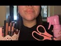 LoFi ASMR ~ Giving You A Haircut & Massage + Doing Your Makeup