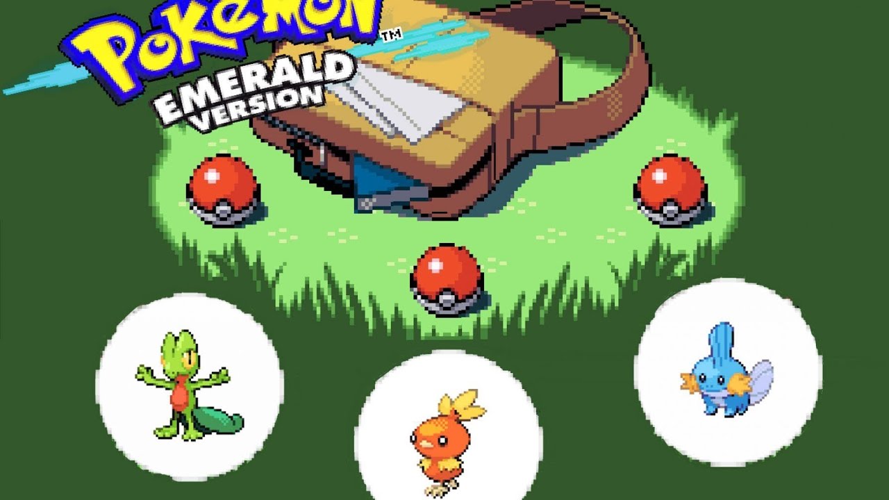 nova série Pokémon emeraud dx - YouTube
