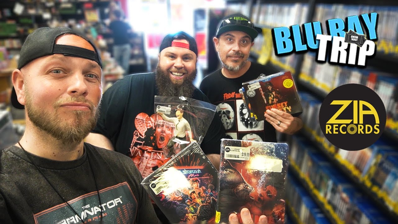 Arizona Blu-Ray Hunt! First time Hunting at Zia Records!!! with some badass youtubers Cody and Adam!