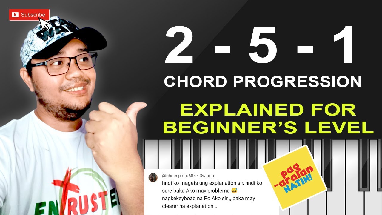 251 Chord Progression (Major) Explained in Beginner's Level Piano