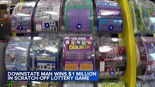 Illinois man wins $1M in scratch-off