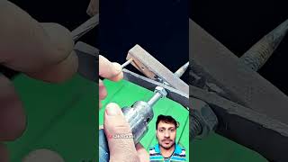 Hole Saw Machine  #diy #drill #hack #homemade