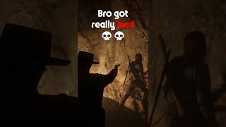 Bro got really mad 💀 #rdr2 #reddeadrp #gaming #reddeadredemption2 #rp #trolling
