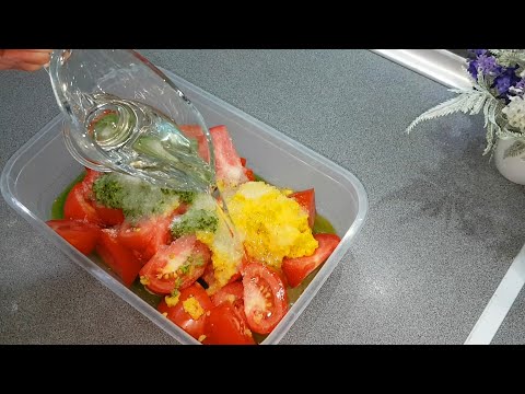 Video: Aperitiv De Tomate Coreean