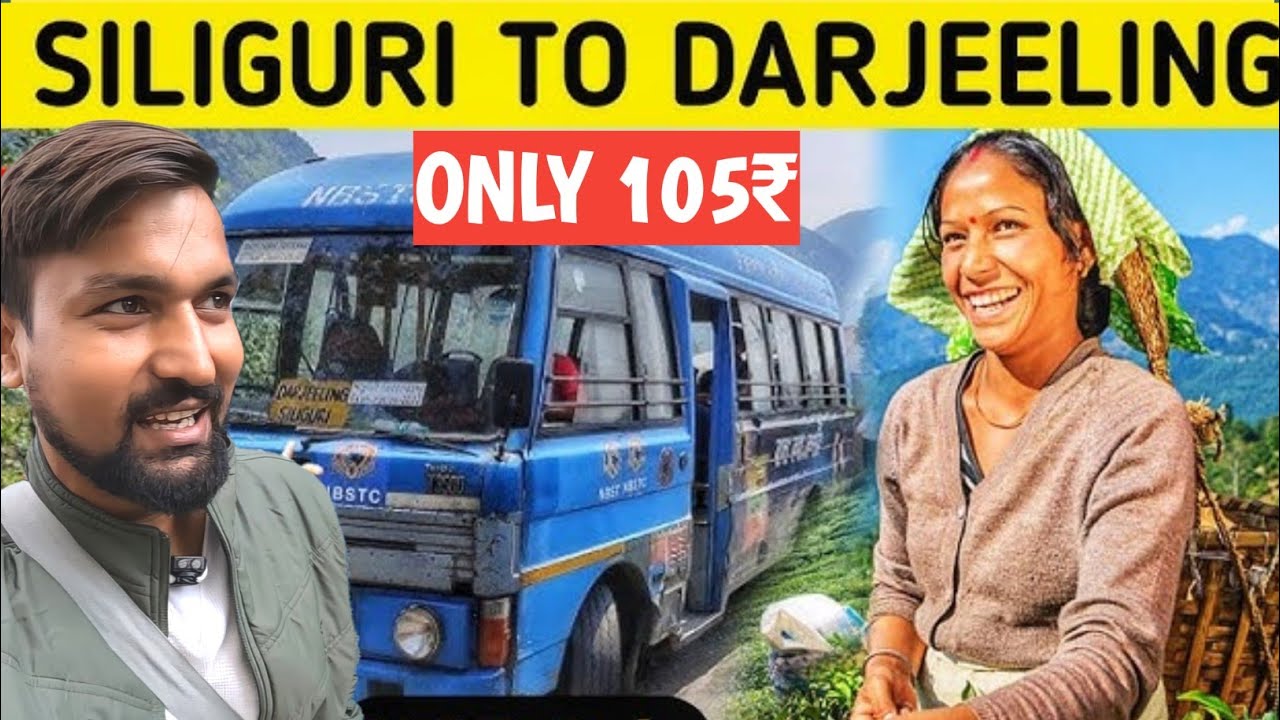 Siliguri To Darjeeling Only 105 Rupees | Siliguri To Darjeeling By Bus