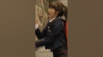 he accidentally put his hand in her wrong place 🤣😅#kdrama#reply1997 #shorts